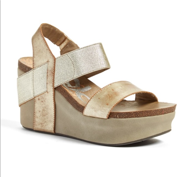 OTBT Shoes - Gold OTBT Bushnell Wedge Sandal